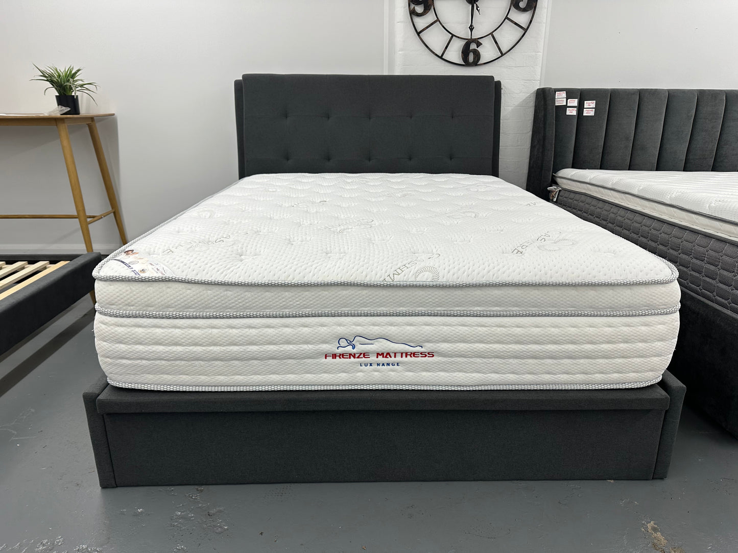 Comfy Bed Frame with Mattress