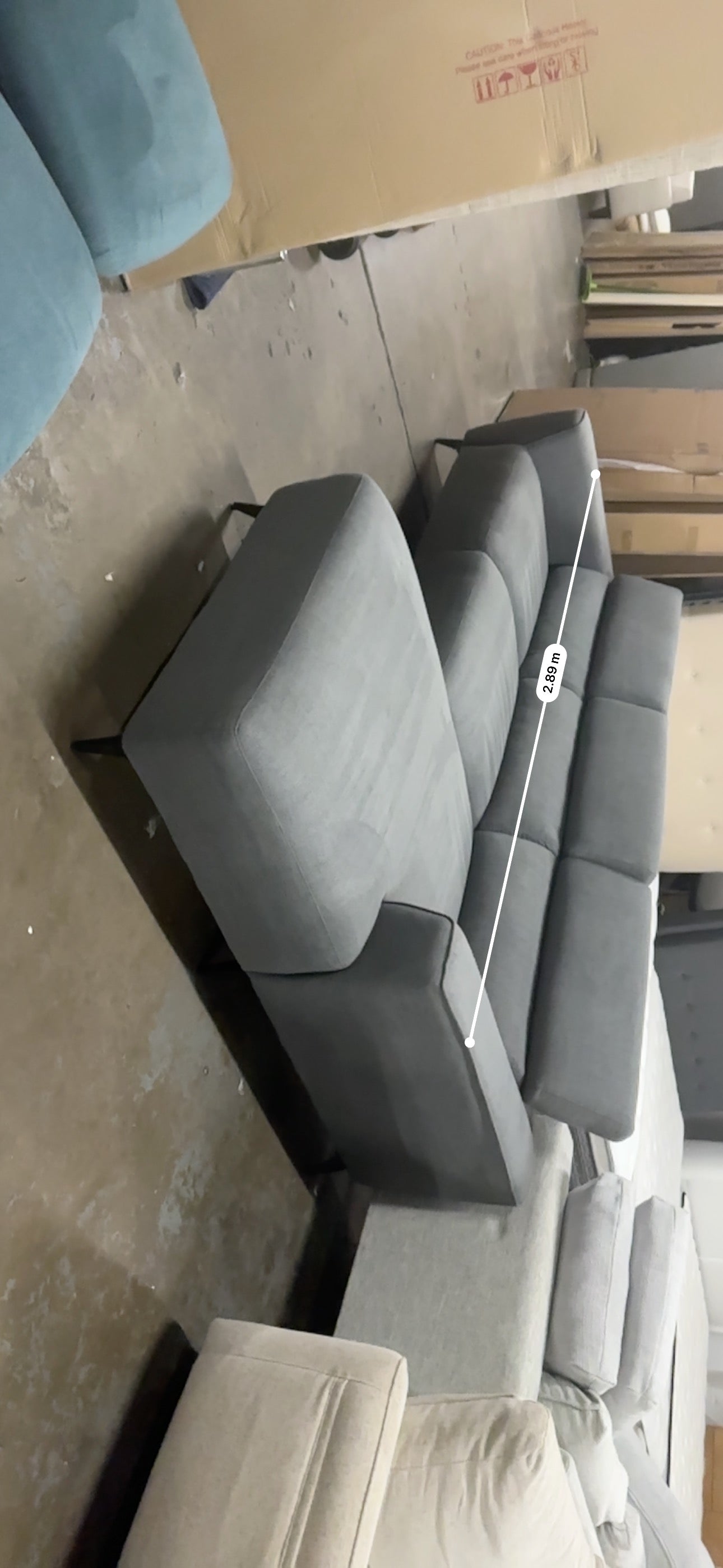 Dark grey adjustable headrest model (Pre-Owned) perfect as new condition