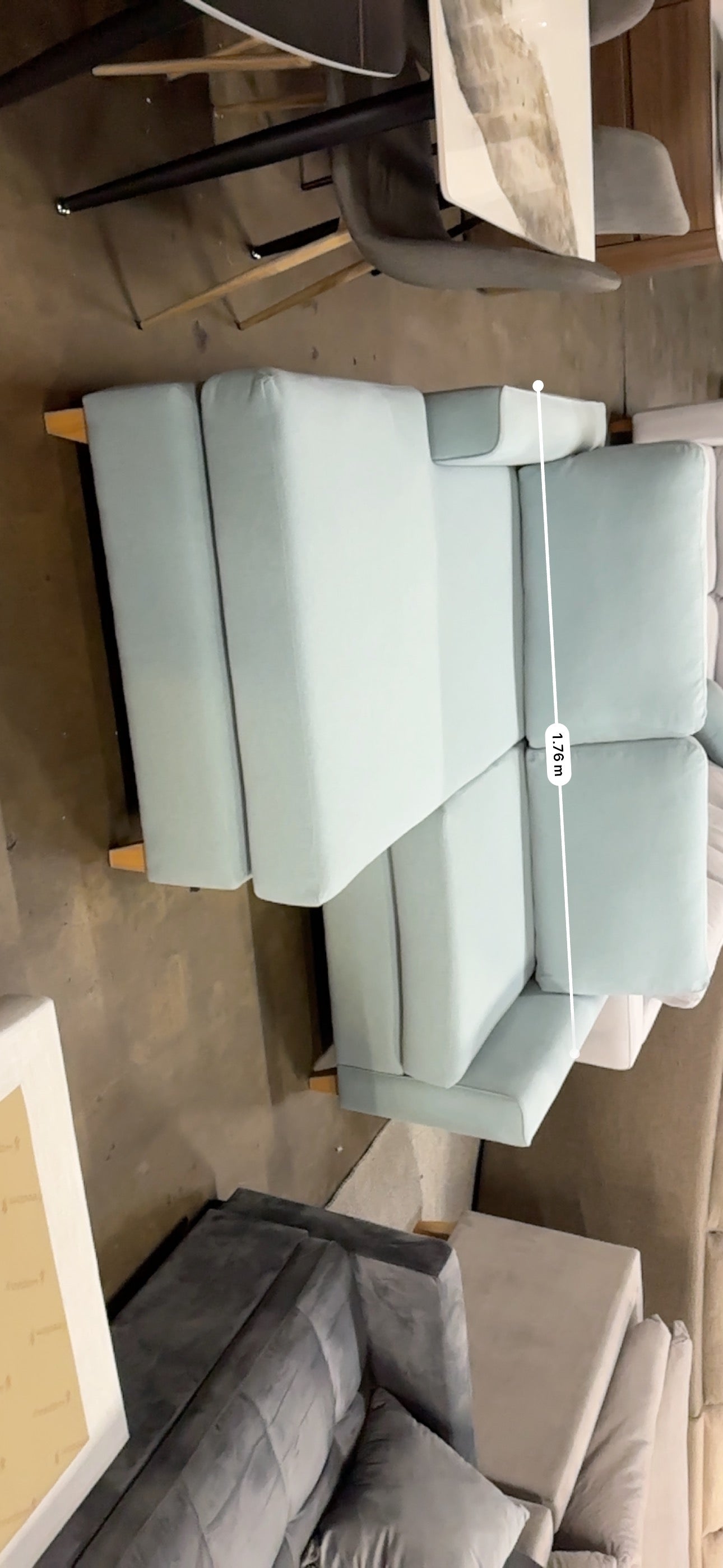 Stylish Reversible chaise L shape Fabric Sofa