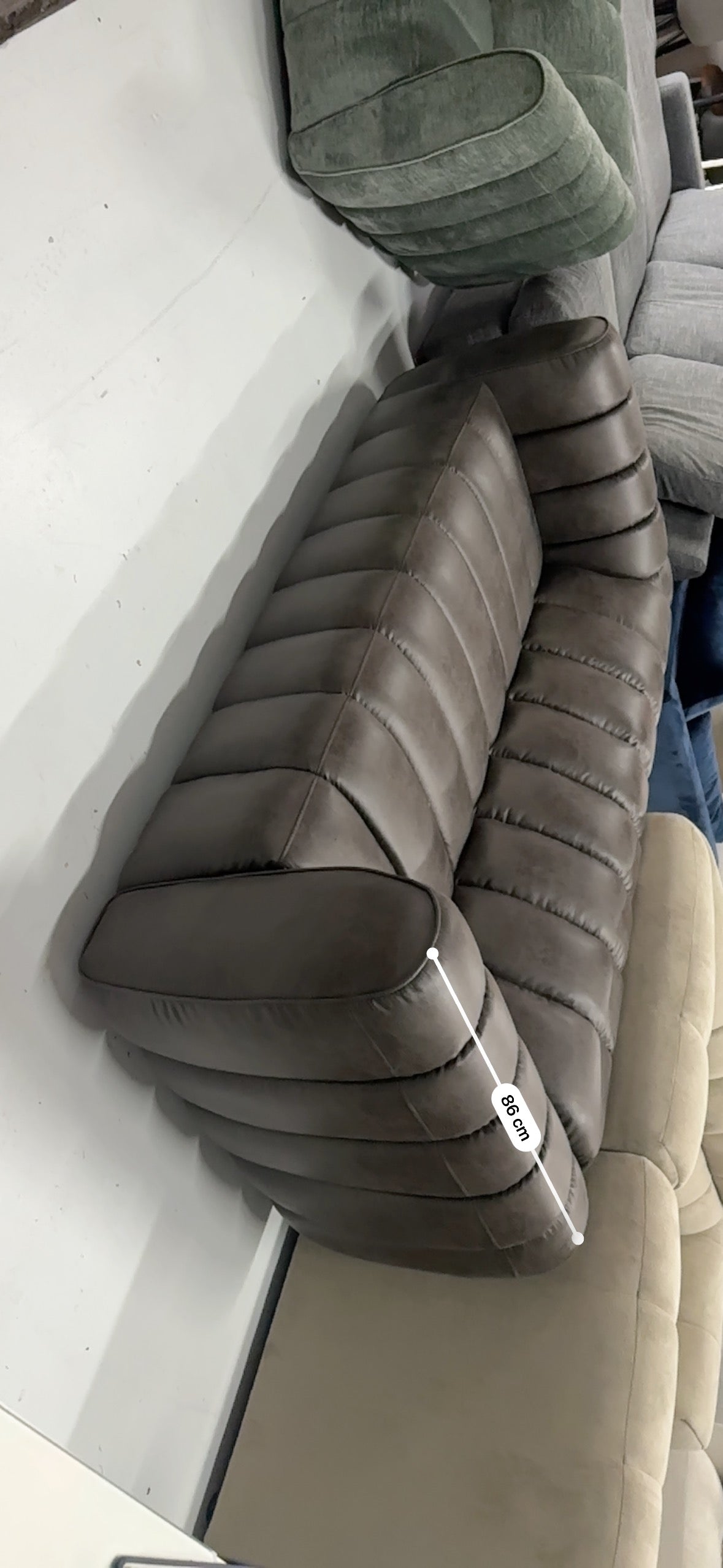 Albert technology fabric 3 seater Sofa