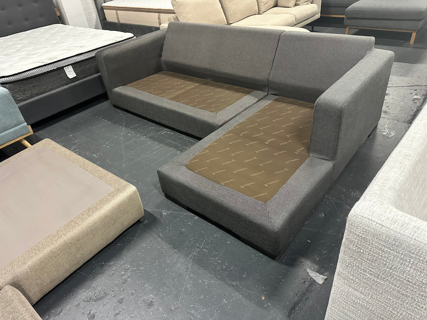 π₯ Freedom Furniture L-Shape Sofa β Great Quality & Family Size Comfort! π₯