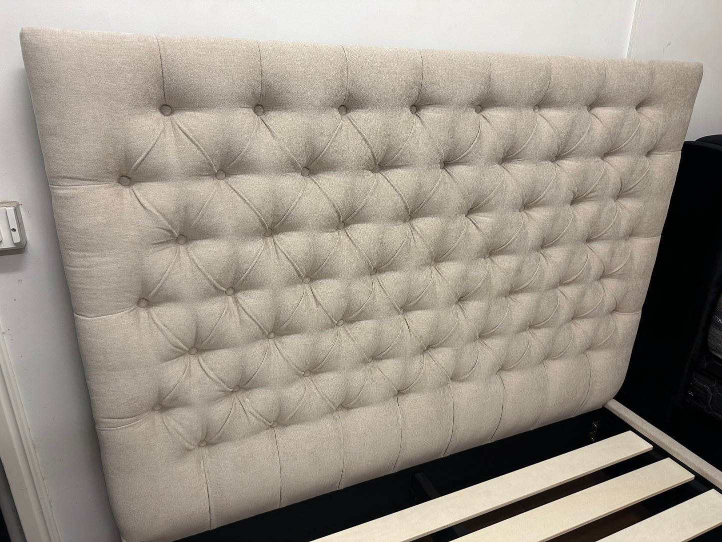 King Bed Frame with Mattress