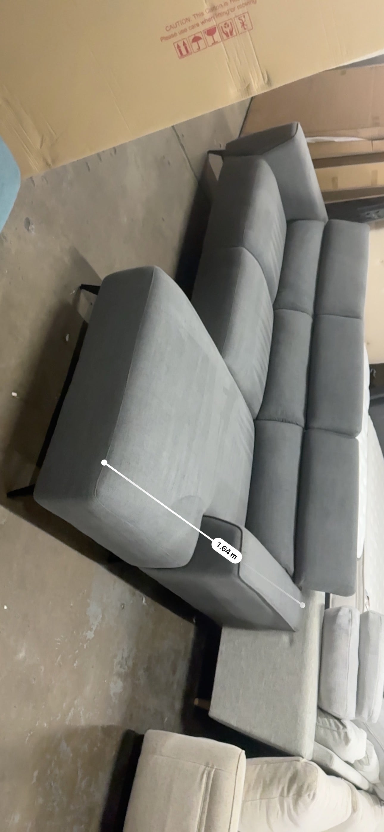 Dark grey adjustable headrest model (Pre-Owned) perfect as new condition