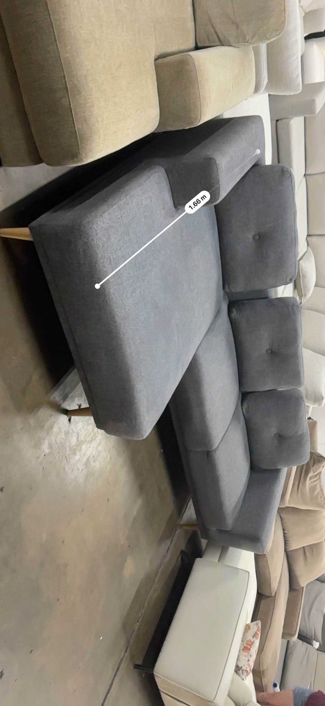Large comfortable Focus on L shape sofa. As new condition professionally cleaned