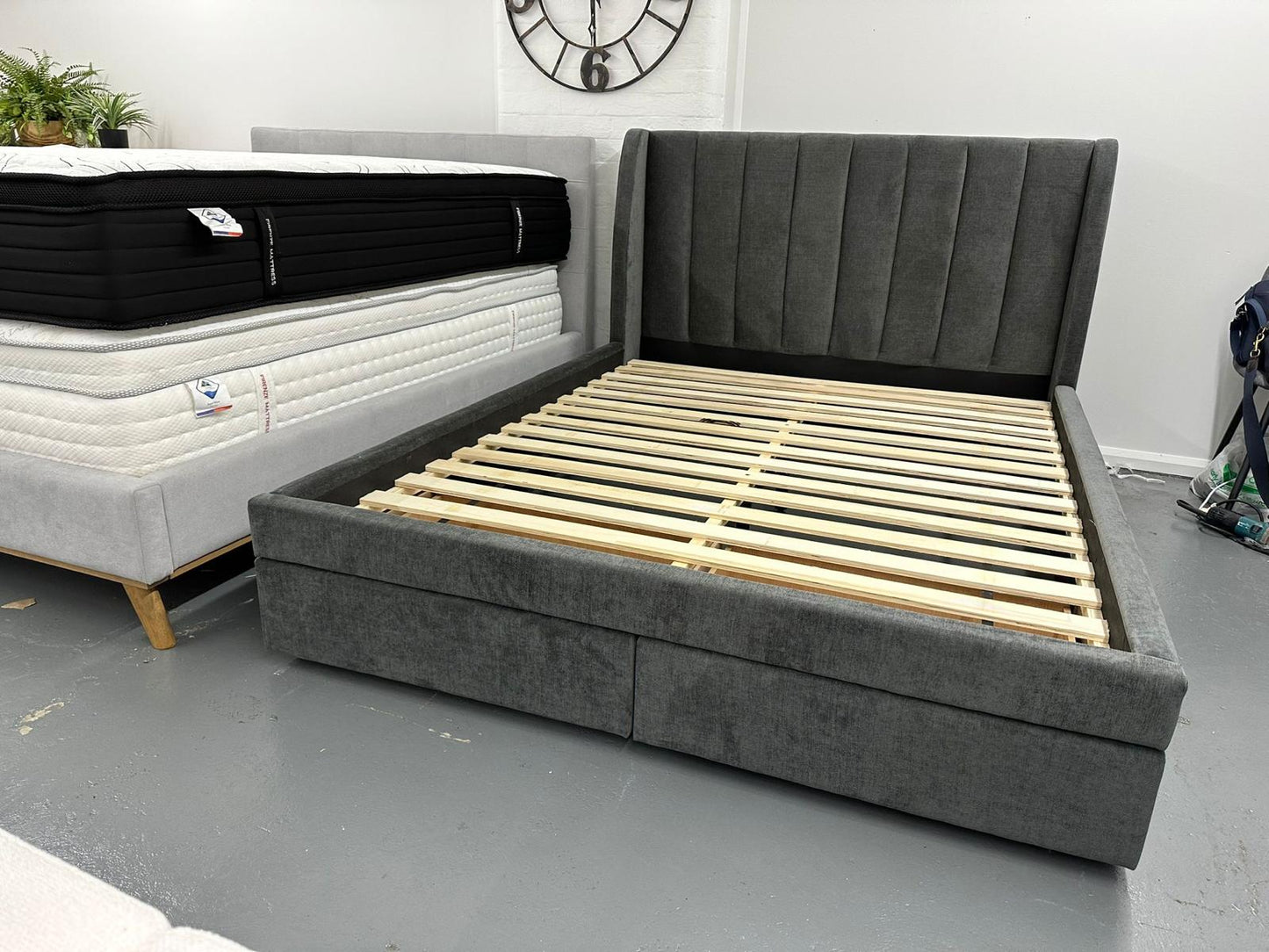 Amalfi Bed Frame with two Drawers
