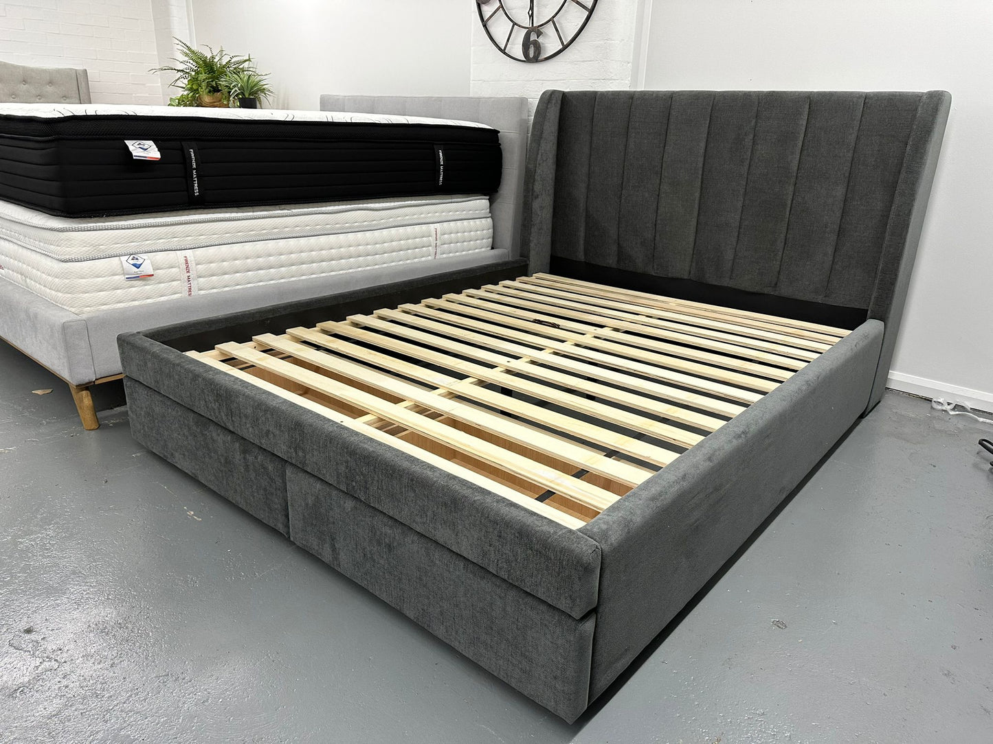 Amalfi Bed Frame with two Drawers