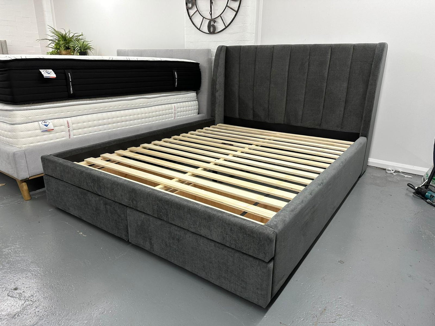 Amalfi Bed Frame with two Drawers