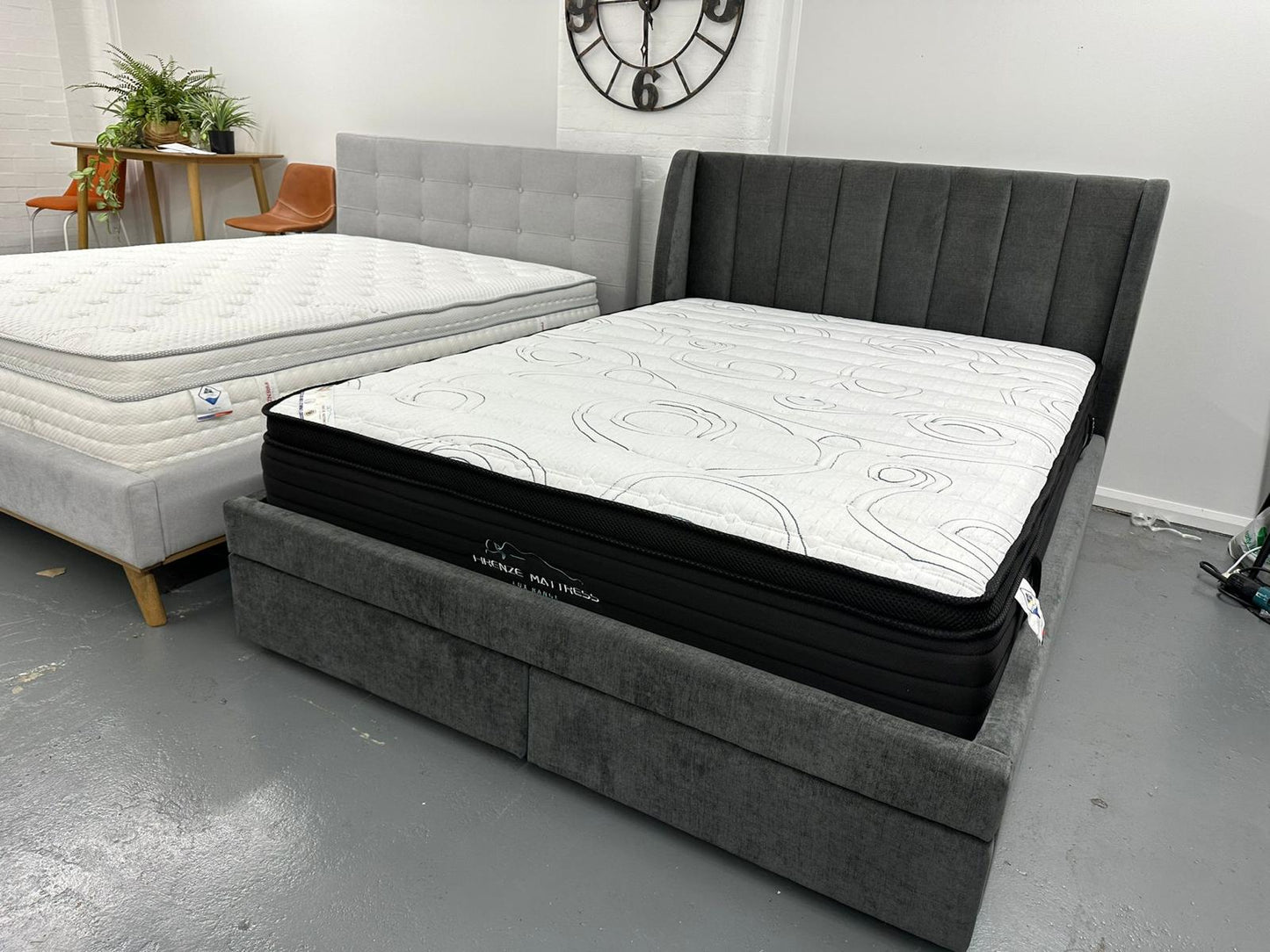 Amalfi Bed Frame with two Drawers