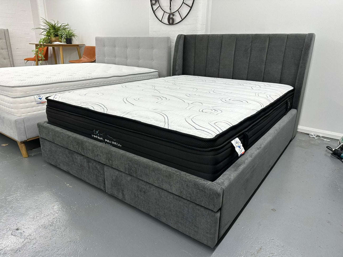 Amalfi Bed Frame with two Drawers