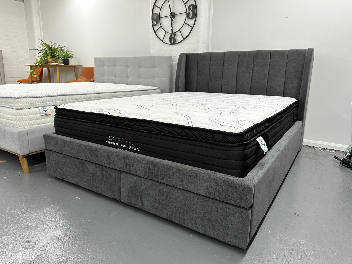 Amalfi Bed Frame with two Drawers