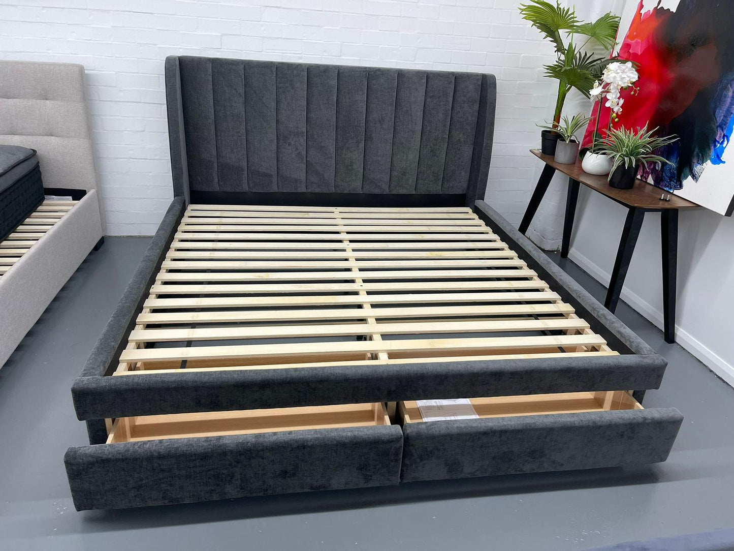 Amalfi Bed Frame with two Drawers