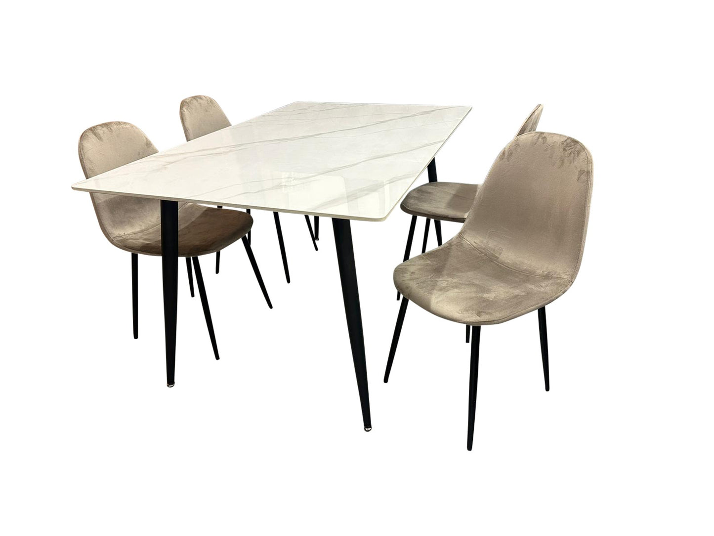Dining Set - Stone Table 1.5m x 90cm