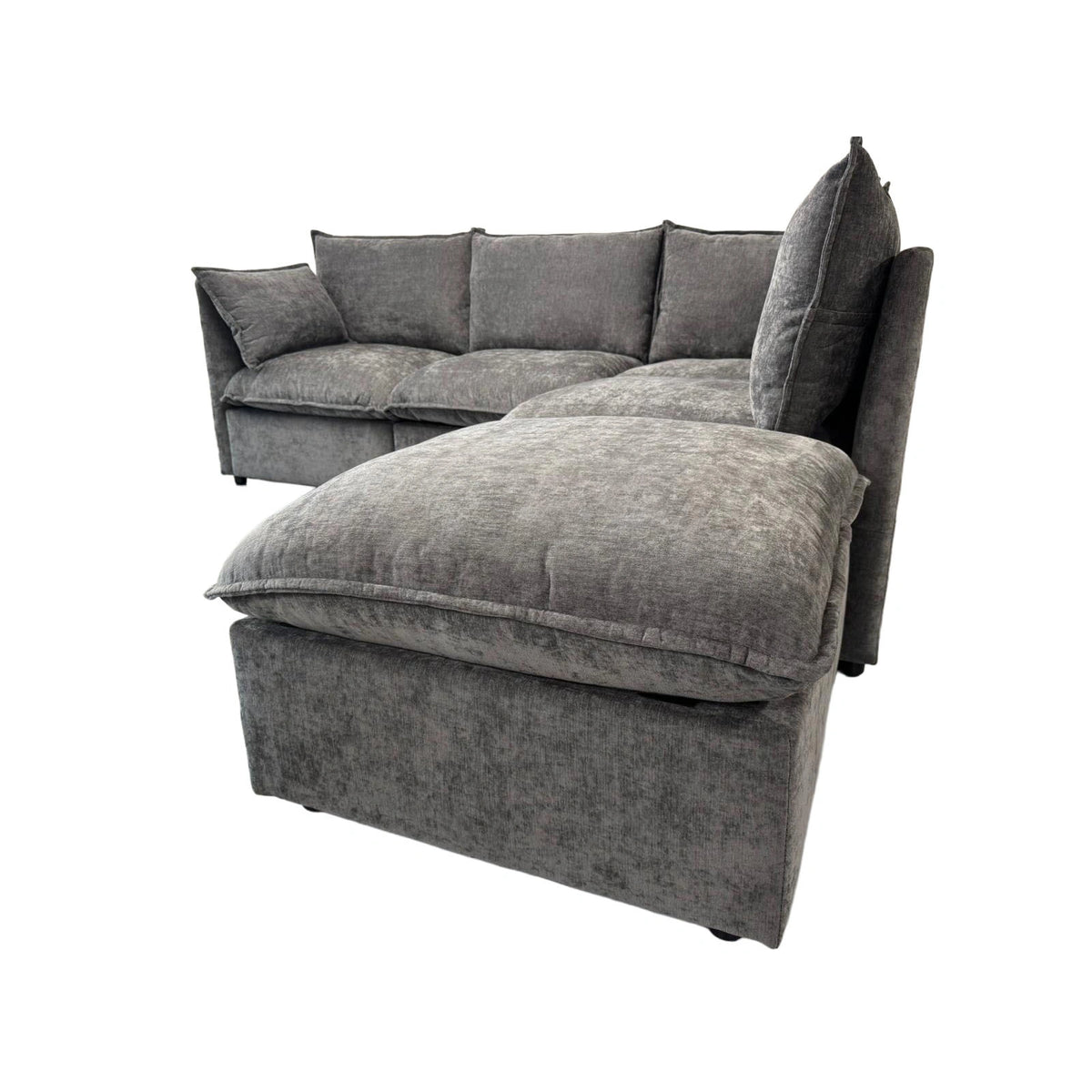 🛋️ Modular Cloud Style L shape Sofa – Fully Customisable Layout | Washable Covers