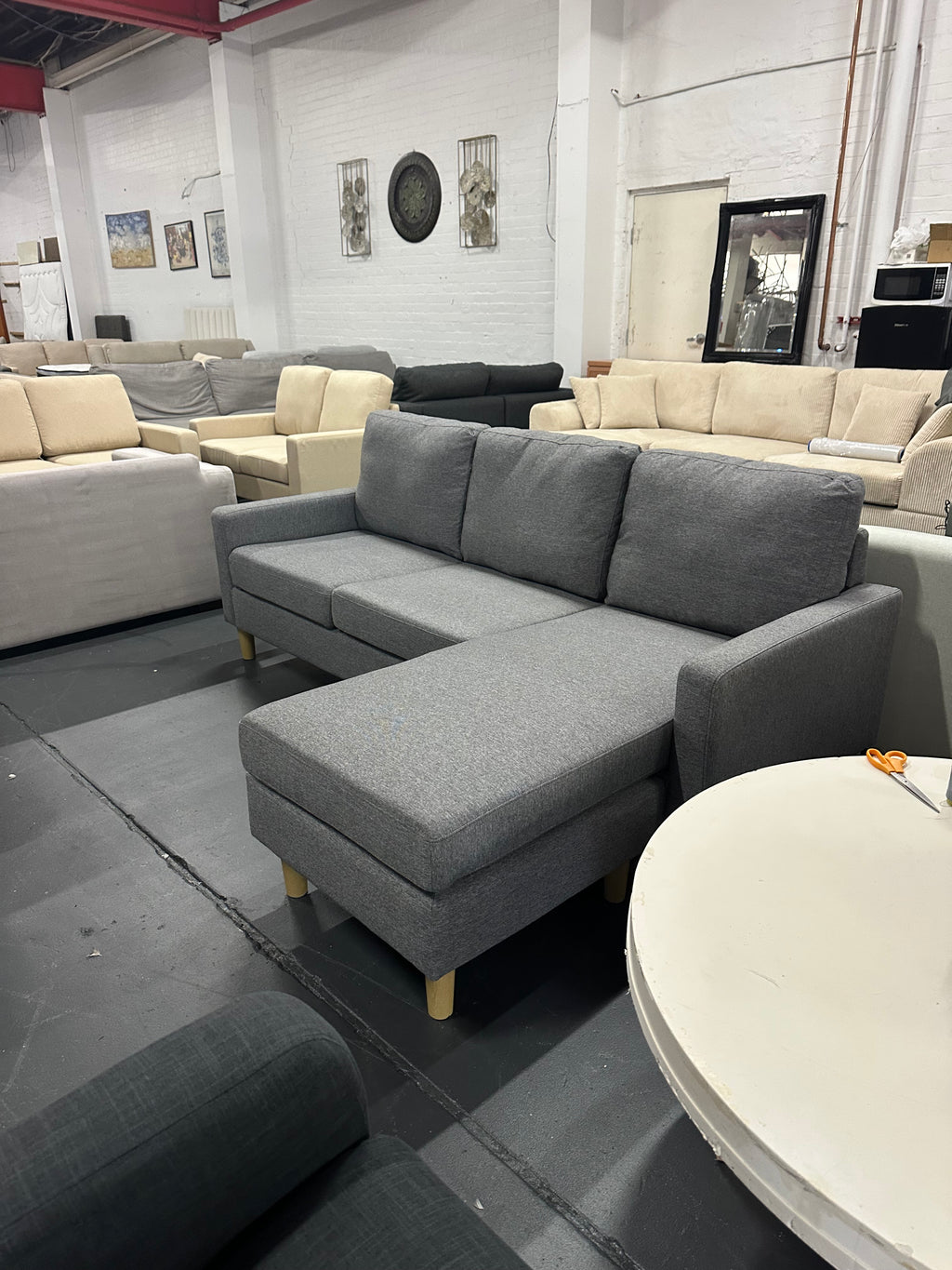 🩶 BRAND NEW REVERSIBLE L SHAPE SOFA 🩶