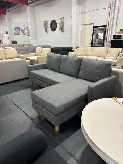 🩶 BRAND NEW REVERSIBLE L SHAPE SOFA 🩶