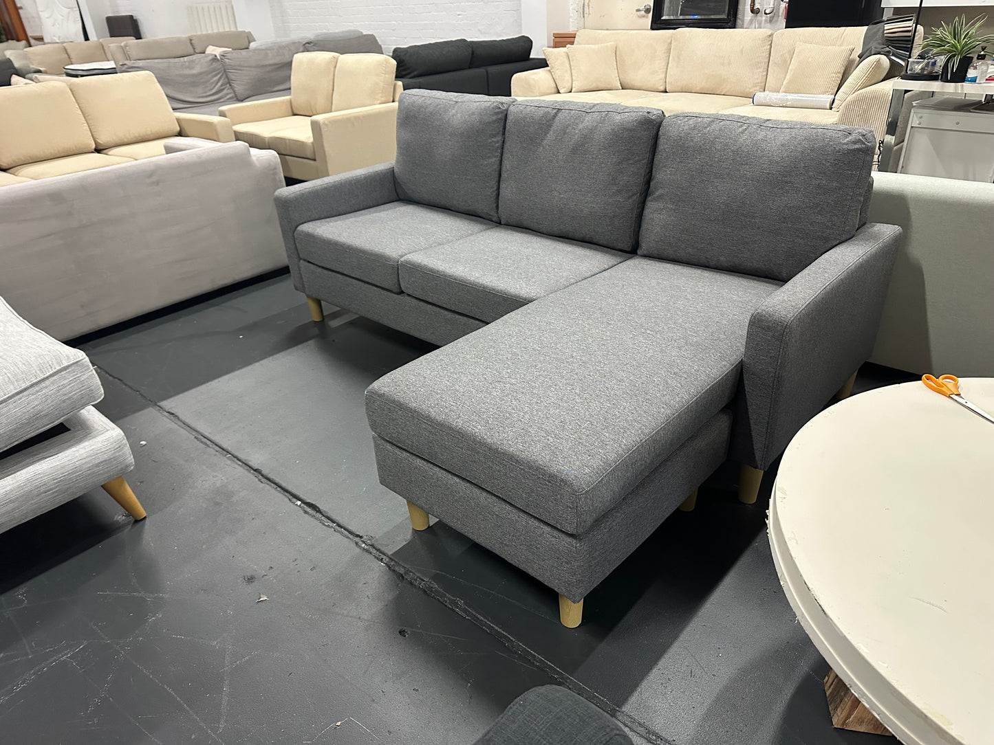 🩶 BRAND NEW REVERSIBLE L SHAPE SOFA 🩶