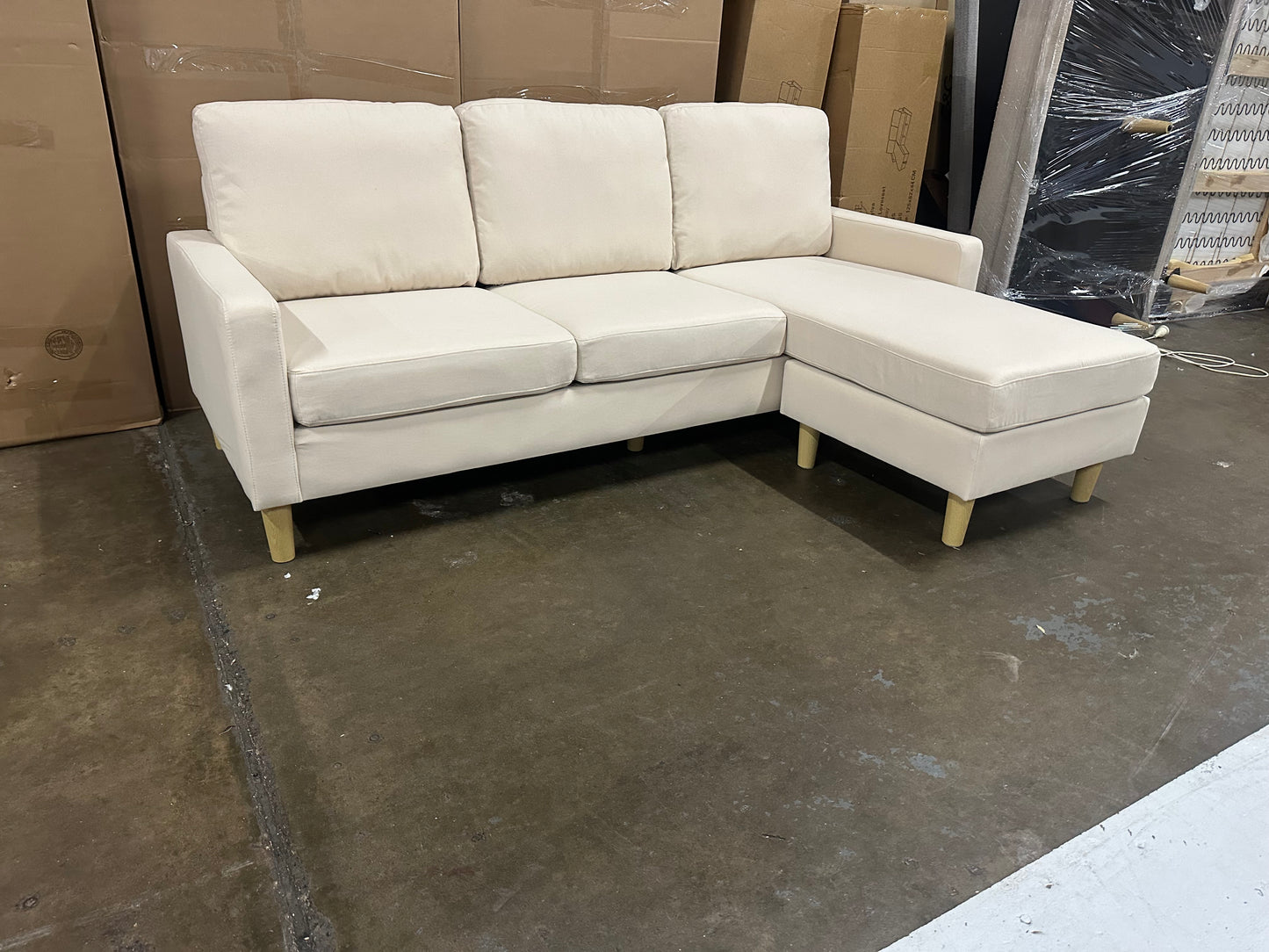 ✨ BRAND NEW REVERSIBLE L SHAPE SOFA ✨