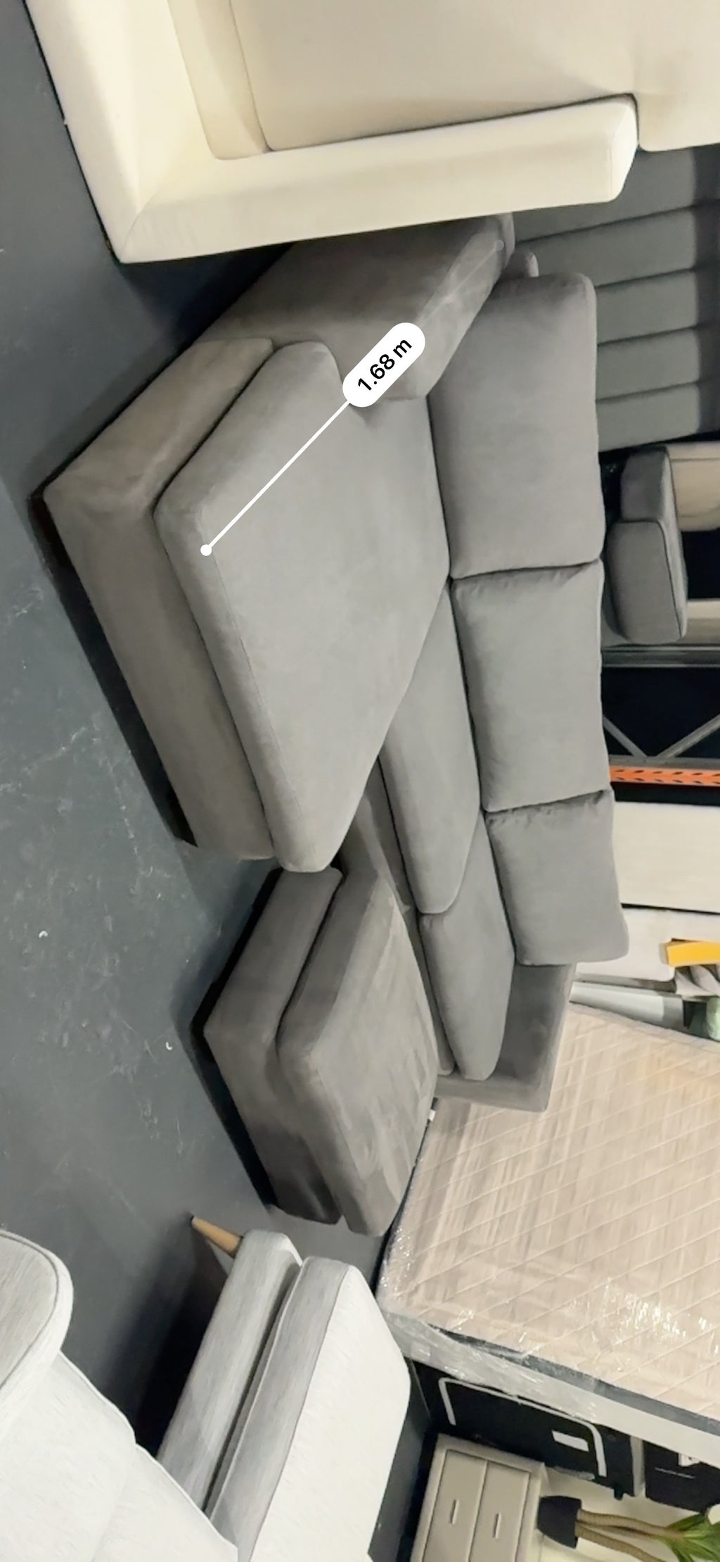 🔥 ✨ Massive Family Size L-Shape Sofa + Matching Ottoman | As New | $790✨ 🔥