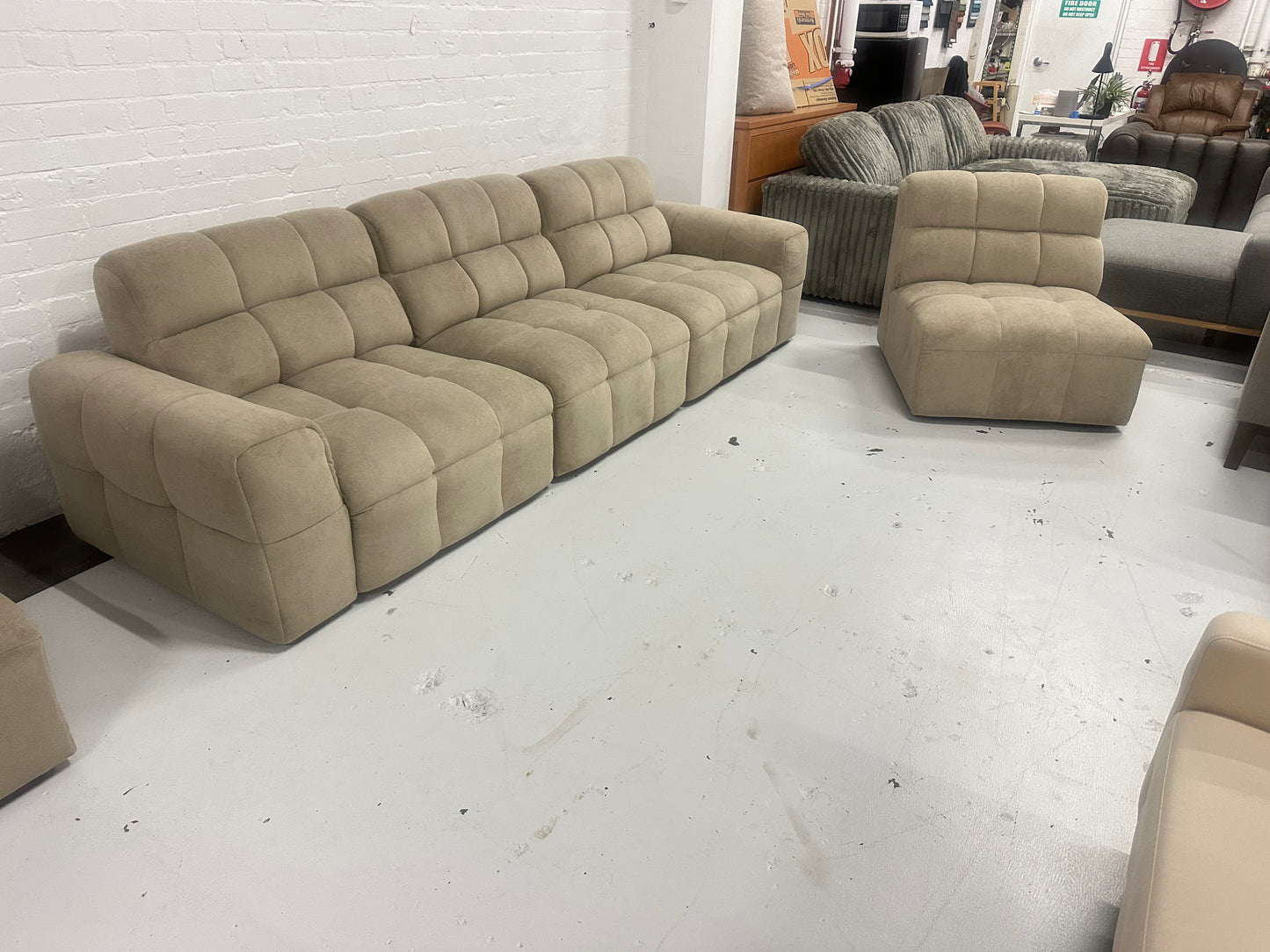 Oslo Luxe Modular Sofa. 5 Separate pieces allow any combination suitable for your room layout