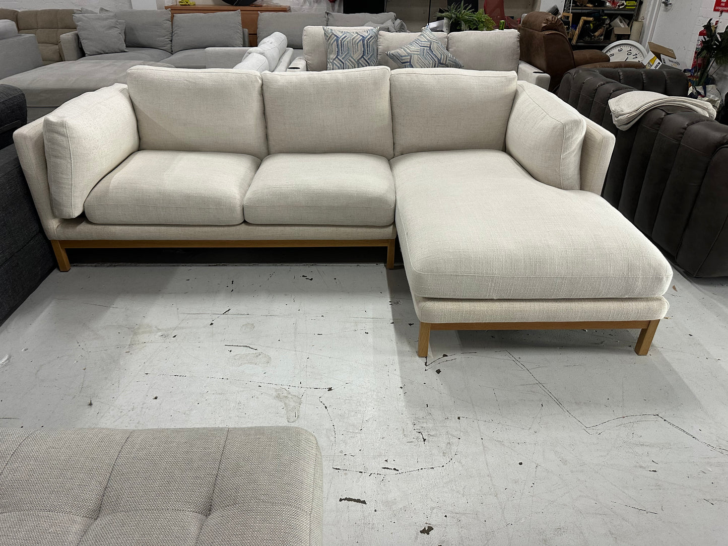 High Quality Fabric Sofa (Pre-Owned) All cushions removable and machine washable!