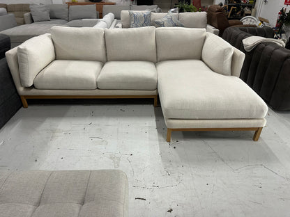 High Quality Fabric Sofa (Pre-Owned) All cushions removable and machine washable!