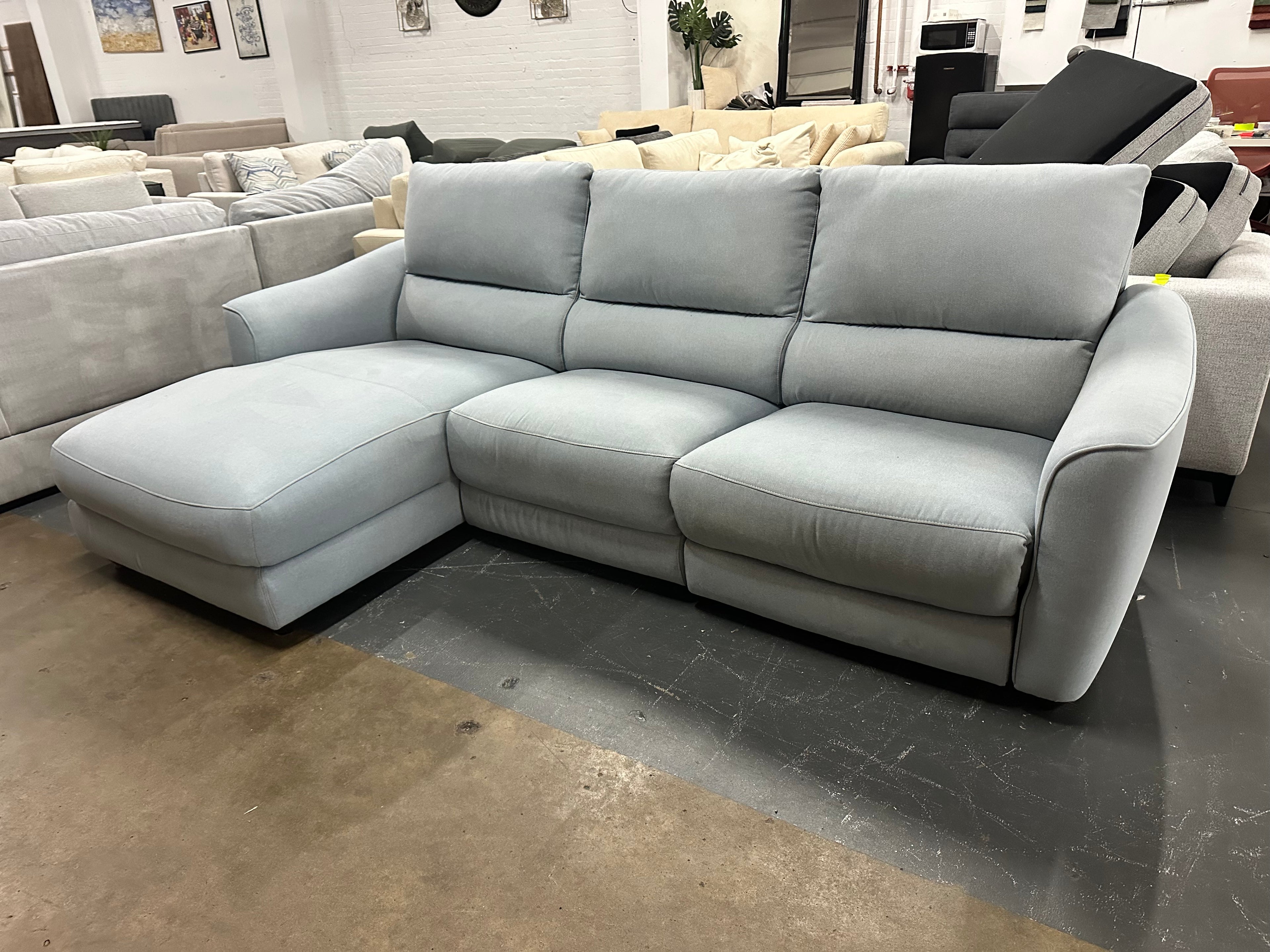 ✨ PLUSH SOFAS ELECTRIC RECLINER L SHAPE SOFA ✨