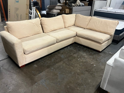 Affordable beige color 4-5 seater sofa.