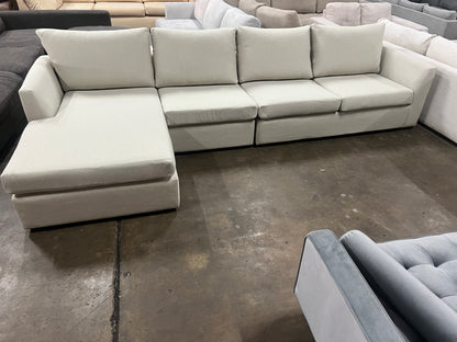Large  reversible chaise Harvey Norman L Shape sofa