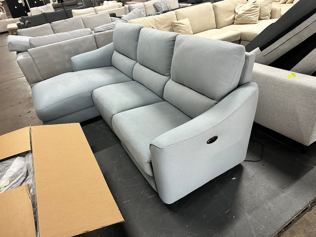 ✨ PLUSH SOFAS ELECTRIC RECLINER L SHAPE SOFA ✨