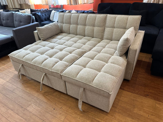 Light cream color Lisa sofabed