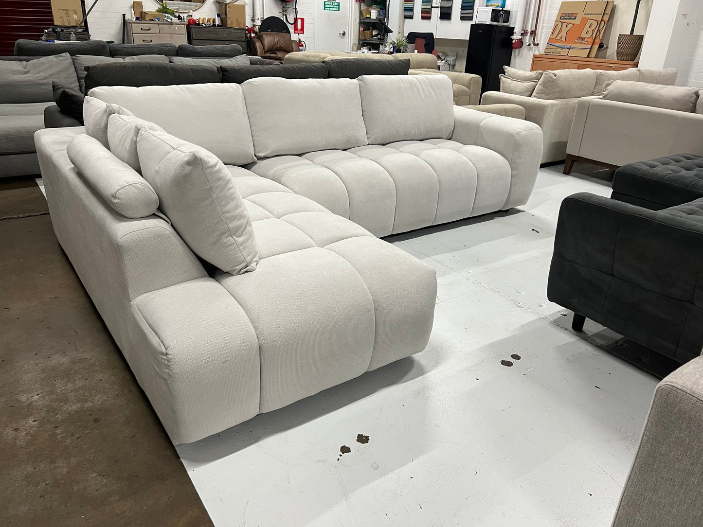 Amelia L Shape Sofa