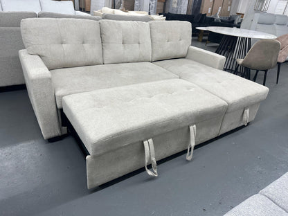 Oslo Pull-Out Sofa Bed with Storage – Space-Saving Modern Design