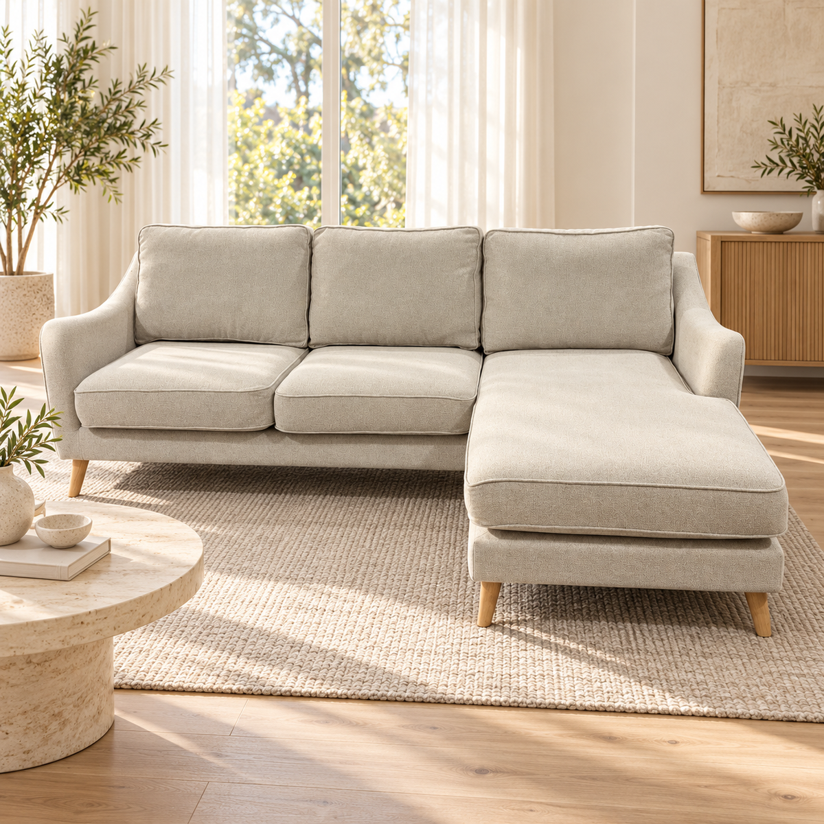 ✨ Freedom Furniture – Maddox Reversible Chaise Sofa | As New | $750 ✨