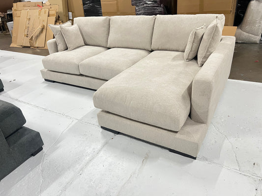 Tiffany feather filled cushions.