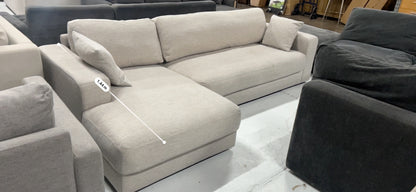 High Quality Fabric Sofa (Pre-Owned) feather filled back such is on for ultimate comfort.