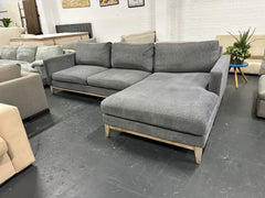 ✨ Luxury Scandinavian L Shape Sofa – Perfect As New ✨