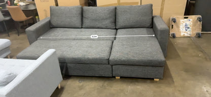 Fabric L shape Sofa Bed (Pre-Owned) Lounge lovers