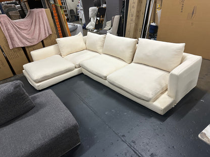 Lounge Lovers Long Island Modular Sofa – Premium Cream Linen

✨ Luxury, comfort and practicality all in one sofa!