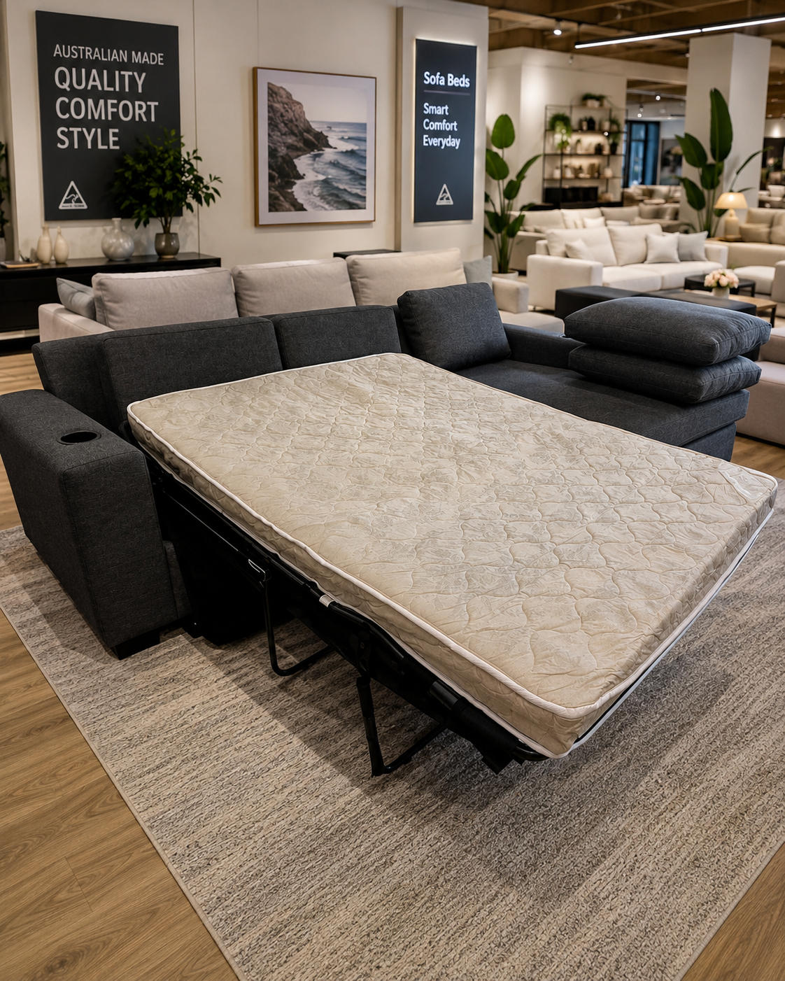 🛋️ AUSTRALIAN MADE DESIGNER SOFA BED 🛋️