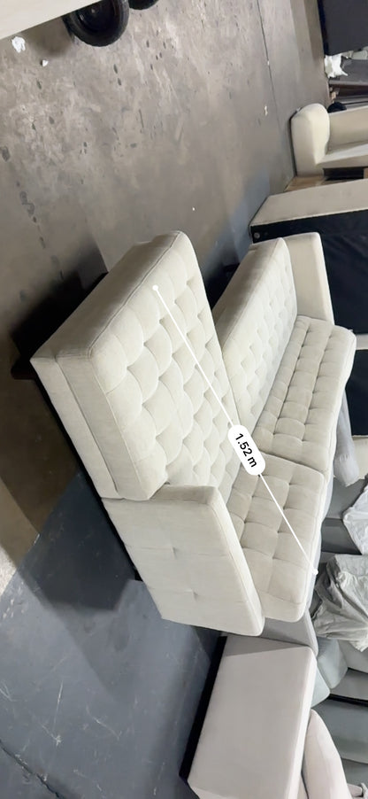 🔥 Lounge Lovers Harriet Modular Sofa + Matching Ottoman – As New! 🔥