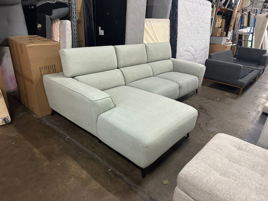 Modern Adjustable Headrest Chaise Lounge – As New Condition