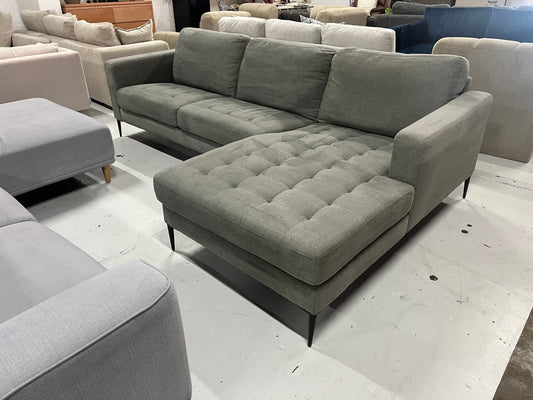 Large L-Shape Sofa (Pre-Owned) Fantastic Furniture professionally cleaned