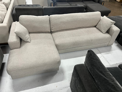 High Quality Fabric Sofa (Pre-Owned) feather filled back such is on for ultimate comfort.