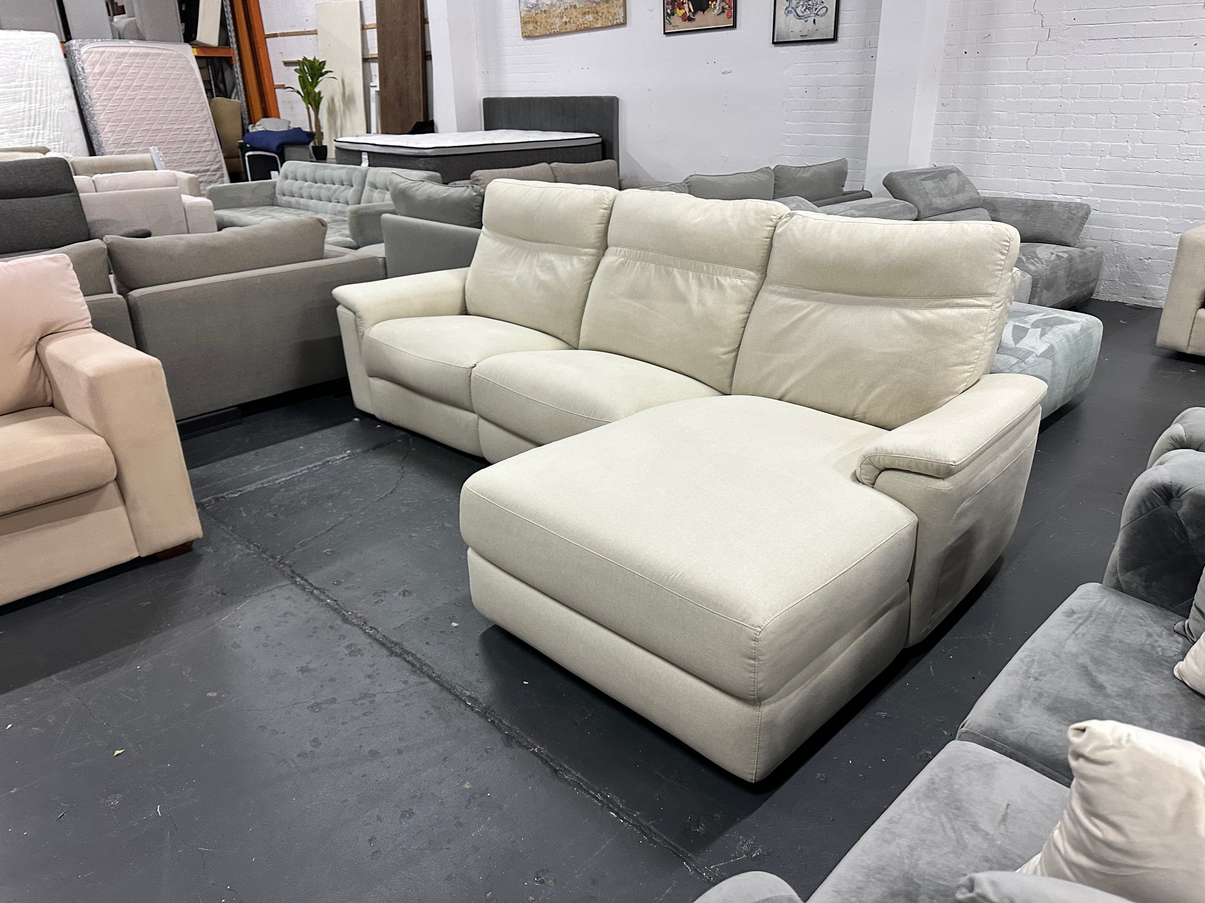 ✨ Nick Scali Modular L-Shape Sofa with Electric Recliner | As New | $790 ✨