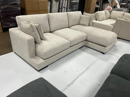 Tiffany feather filled cushions.