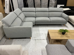 🔥 NICK SCALI L-SHAPE SOFA WITH ADJUSTABLE HEADREST! DELIVERY AVAILABLE 🔥