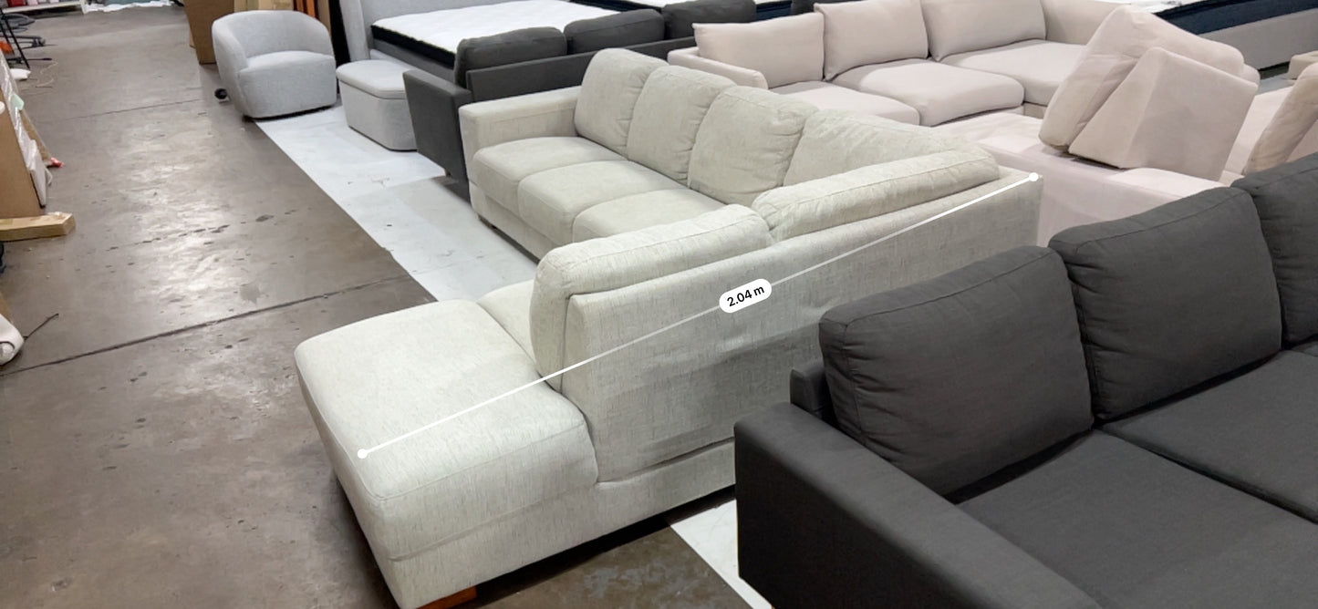 Affordable Grey Color. Brand Plush sofa! color 4-5 seater sofa.