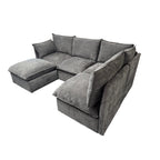🛋️ Modular Cloud Style L shape Sofa – Fully Customisable Layout | Washable Covers