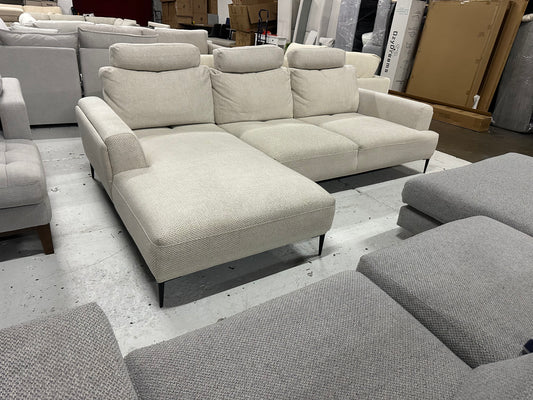 Big L shape sofa with adjustable Drop back (Pre-Owned) perfect as new condition
