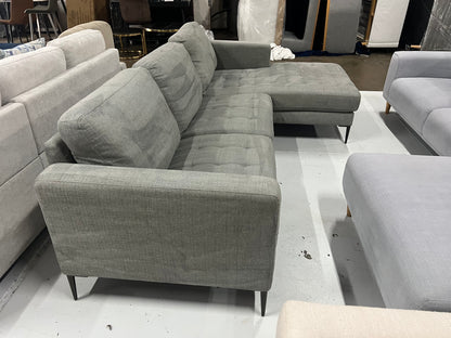 Large L-Shape Sofa (Pre-Owned) Fantastic Furniture professionally cleaned